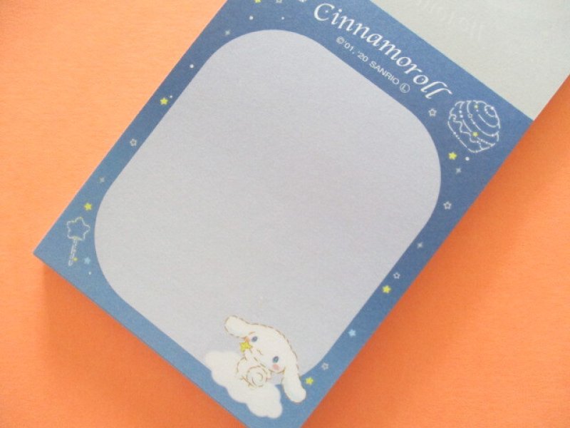 Photo1: Kawaii Cute Mini Memo Pad Sanrio *Cinnamoroll (Night Sky)