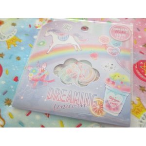 Photo: Kawaii Cute Sticker Flakes Sack Crux *Dreaming Unicorn (473103)