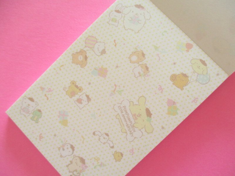 Photo2: Kawaii Cute Mini Memo Pad POMPOMPURIN Sanrio *Celebration (S2830744) 