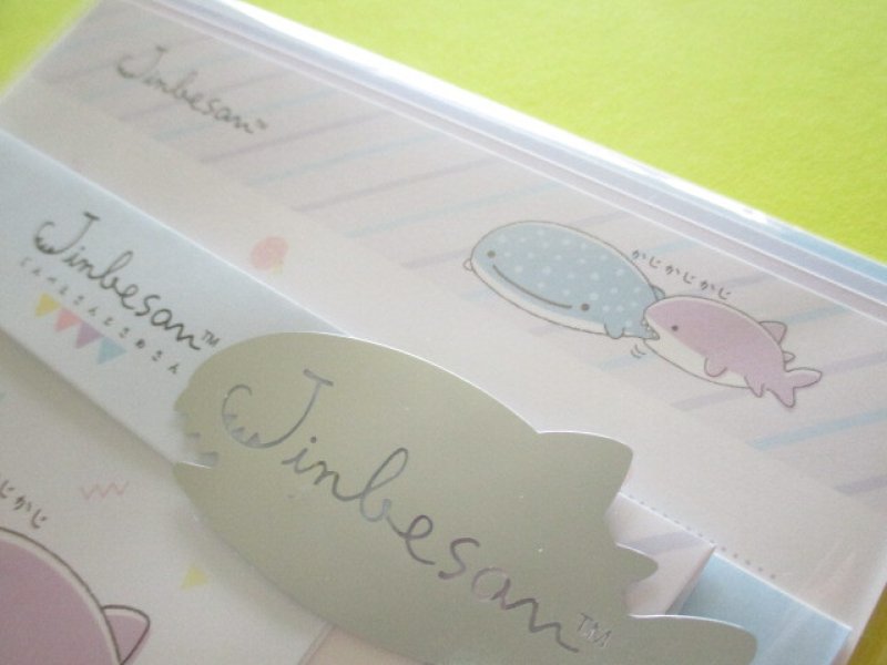 Photo1: Kawaii Cute Regular Letter Set Jinbesan San-x *Jinbesan & Samesan (LH72801)