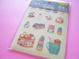 Photo: Kawaii Cute Masking Stick Seals Stickers Set Kyowa *Sweets Animals (62-A39)