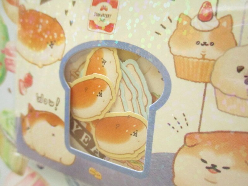 Photo1: Kawaii Cute Sticker Flakes Sack Kamio Japan *Yeastken (201366)