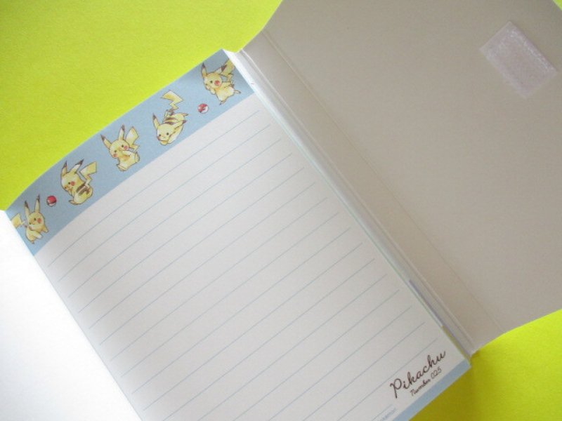 Photo1: Kawaii Cute Pikachu Large Memo Pad Cute Model *Full (300241)