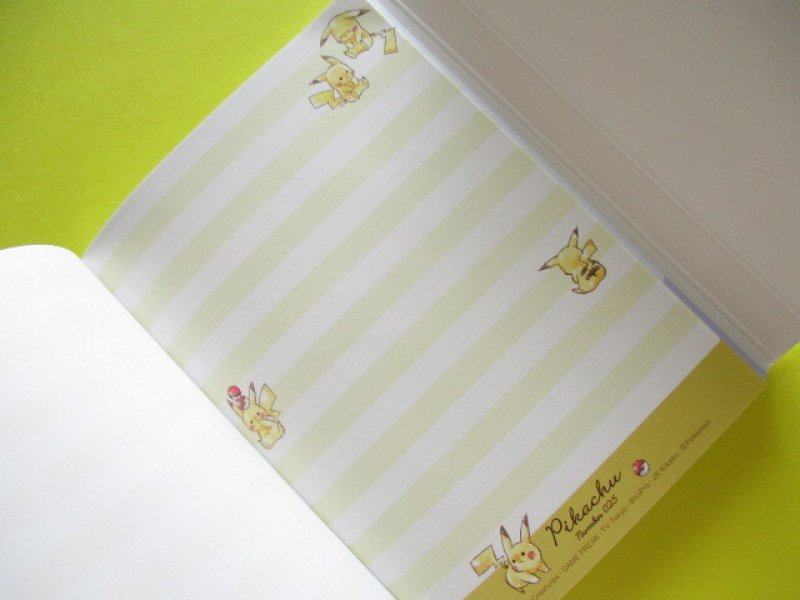 Photo2: Kawaii Cute Pikachu Large Memo Pad Cute Model *Full (300241)