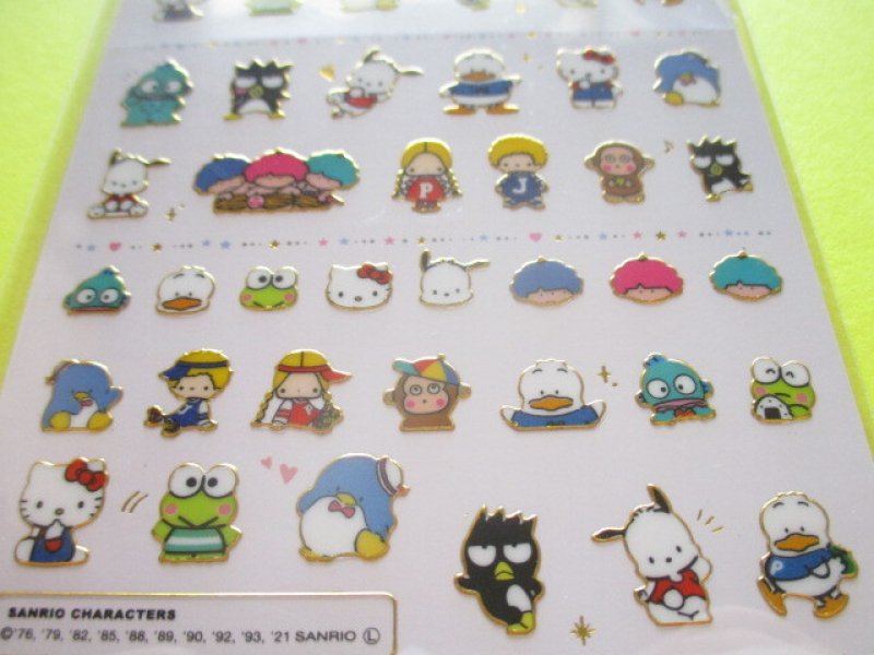 Photo2: Kawaii Cute Kiratto Mark Stickers Sheet Sanrio *Sanrio Characters (101028)