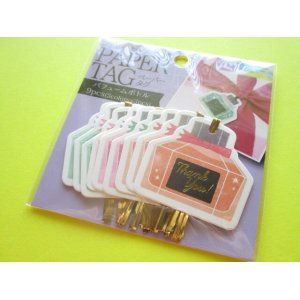 Photo: Paper Tags Set *Perfume Bottle (EE8-4011) "Thank You!"