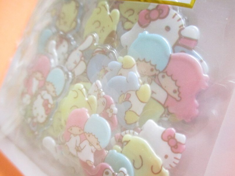 Photo1: Kawaii Cute Drop Peko Sticker Flakes Sack Sanrio *Sanrio Characters (102089)