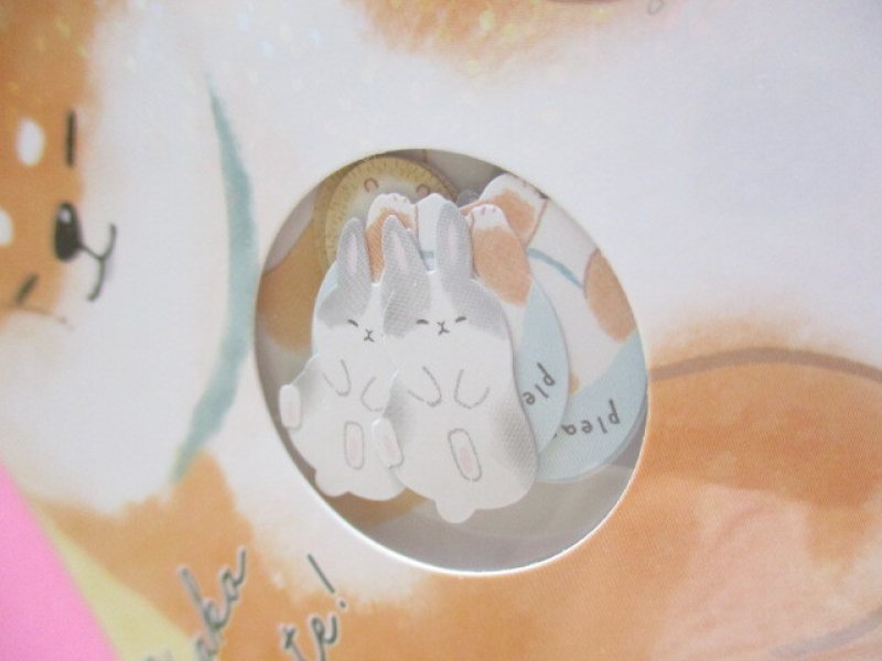 Photo1: Kawaii Cute Sticker Flakes Sack Crux *Onaka Nadete (102669)