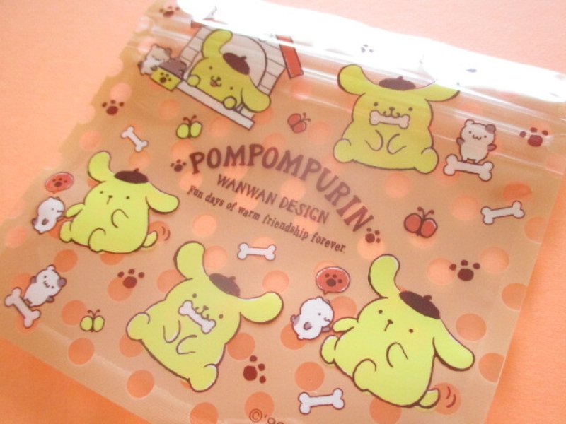 Photo1: 6pcs Kawaii Cute POMPOMPURIN Small Zipper Bags Set (ZBS-PNB)
