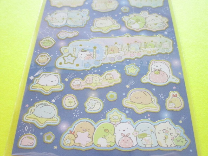 Photo2: Kawaii Cute Stickers Sheet Sumikkogurashi San-x *Starry Sky Walk (SE51001)