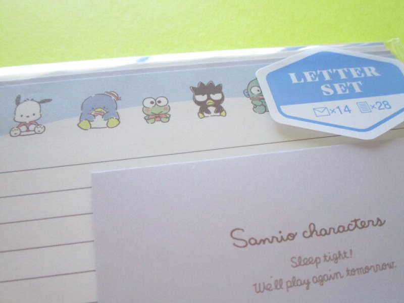 Photo1: Kawaii Cute Sanrio Characters Letter Set Crux *Blue (102580)