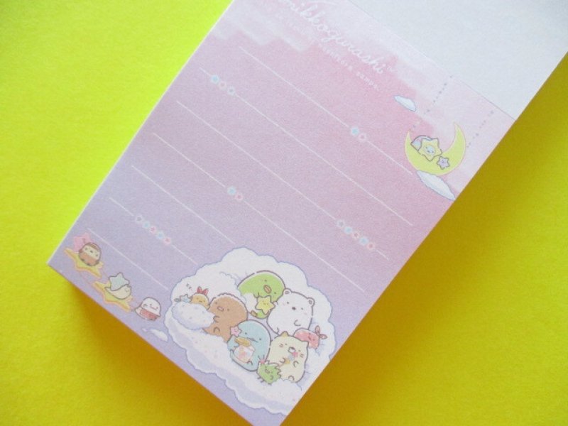 Photo1: Kawaii Cute Mini Memo Pad Sumikkogurashi San-x *Starry Sky Walk (MH05701-3)