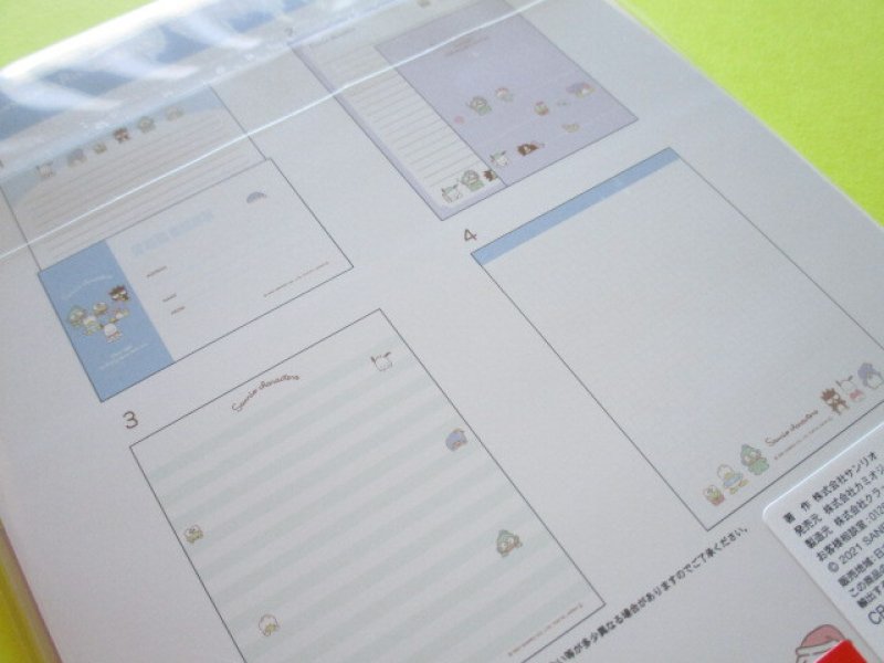 Photo3: Kawaii Cute Sanrio Characters Letter Set Crux *Blue (102580)