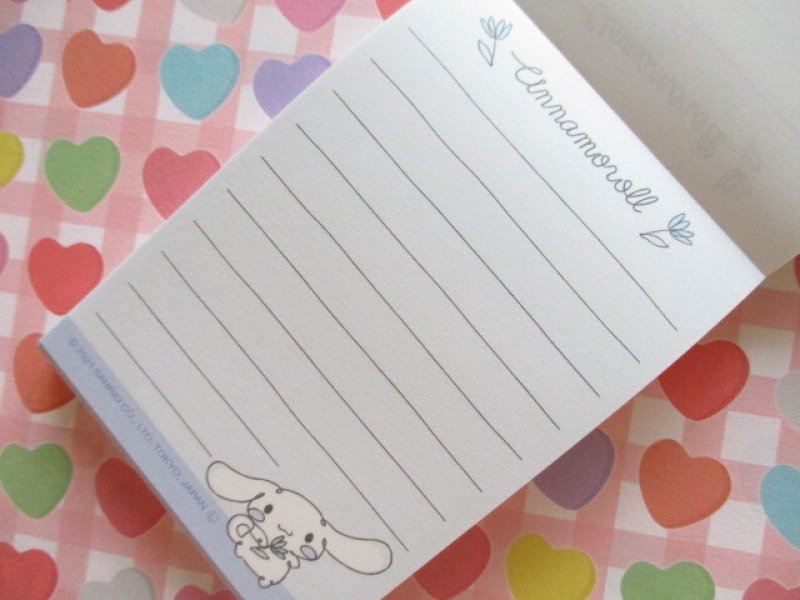 Photo1: Kawaii Cute Mini Memo Pad Sanrio *Cinnamoroll (102855)