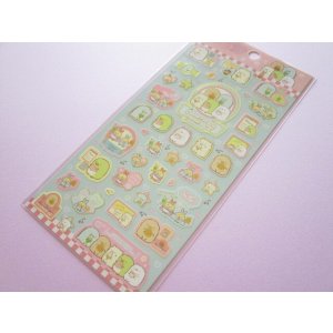 Photo: Kawaii Cute Stickers Sheet Sumikkogurashi San-x *Shippo's Diner (SE52002)