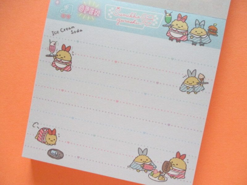 Photo2: Kawaii Cute Square Memo Pad Sumikkogurashi San-x *Shippo's Diner (MH06802)