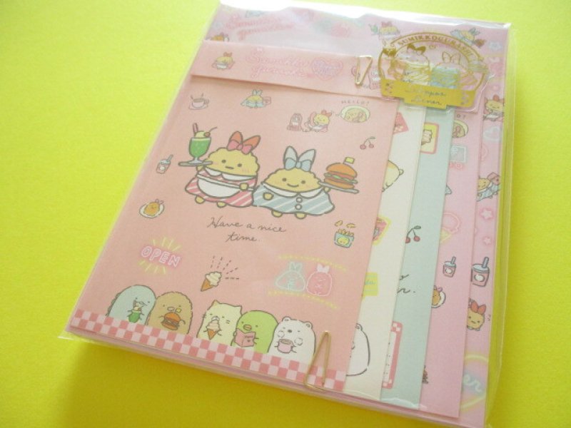 Photo1: Kawaii Cute Regular Letter Set San-x Sumikkogurashi *Shippo's Diner (LH73801) (1)