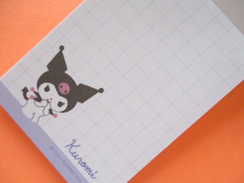 Photo2: Kawaii Cute Mini Memo Pad Sanrio *Kuromi (S2833298)
