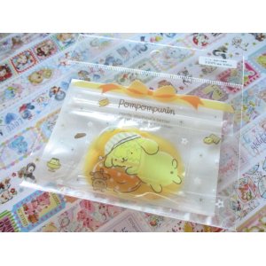 Photo: Kawaii Cute Sticker Flakes Sack in Mini Zipper Case Sanrio Original *POMPOMPURIN (97768-3)