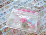 Photo: Kawaii Cute Sticker Flakes Sack in Mini Zipper Case Sanrio Original *My Melody (97758-6)