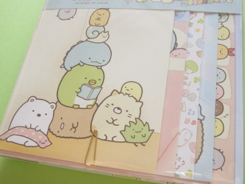 Photo2: Kawaii Cute Letter Set San-x Sumikkogurashi *いつものすみっコ (LH61501)
