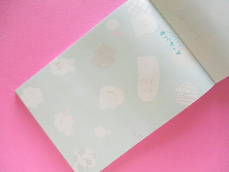 Photo3: Kawaii Cute Large Memo Pad Obakenu Crux *Attention (105490)