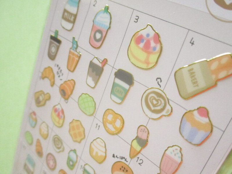 Photo3: Kawaii Cute Yurutto Mark Stickers Sheet Crux *ひといきいれましょ (101991)