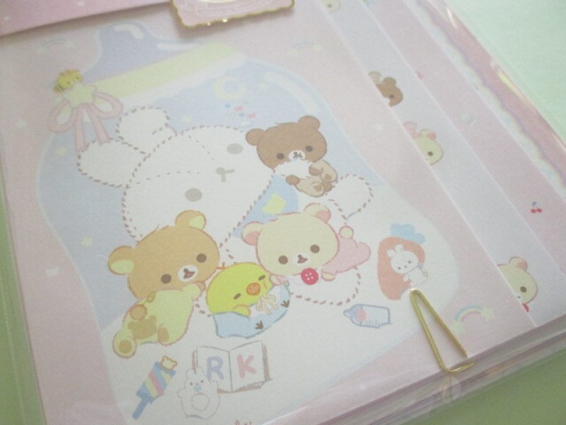 Photo2: Kawaii Cute Regular Letter Set Rilakkuma San-x *Usausa baby (LH74102)