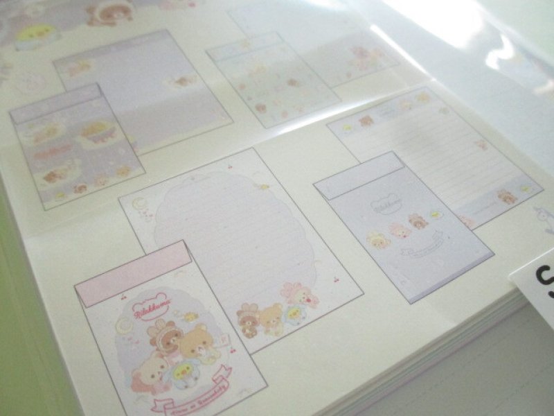 Photo3: Kawaii Cute Regular Letter Set Rilakkuma San-x *Usausa baby (LH74101)
