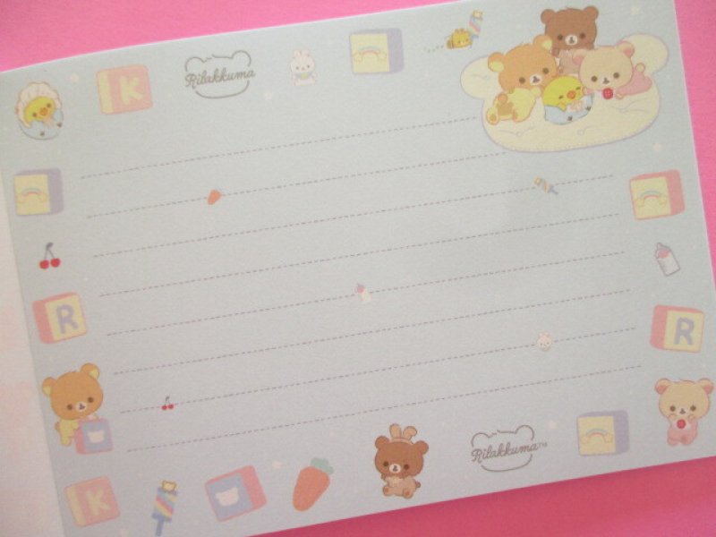 Photo3: Kawaii Cute Large Memo Pad Rilakkuma San-x *Usausa baby (MH07501)