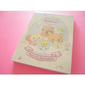 Photo: Kawaii Cute Large Memo Pad Rilakkuma San-x *Usausa baby (MH07501)