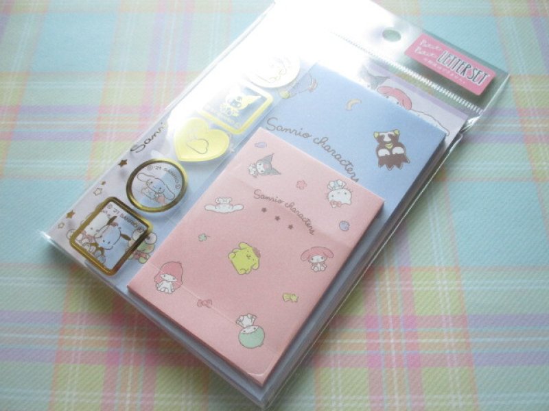 Photo1: Kawaii Cute Mini Mini Letter Set Sanrio *Sanrio Characters (105715) (1)
