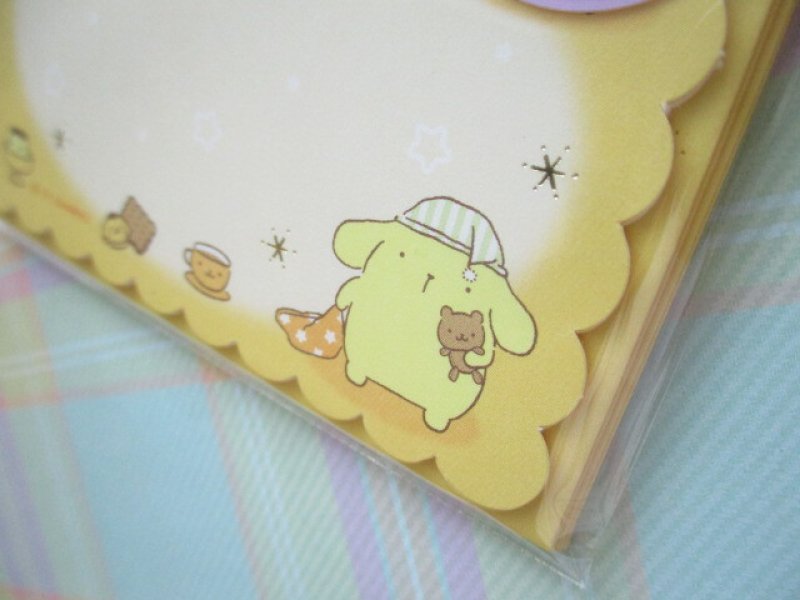 Photo1: Kawaii Cute Mini Message Card Set Sanrio Original *POMPOMPURIN (44259-3)