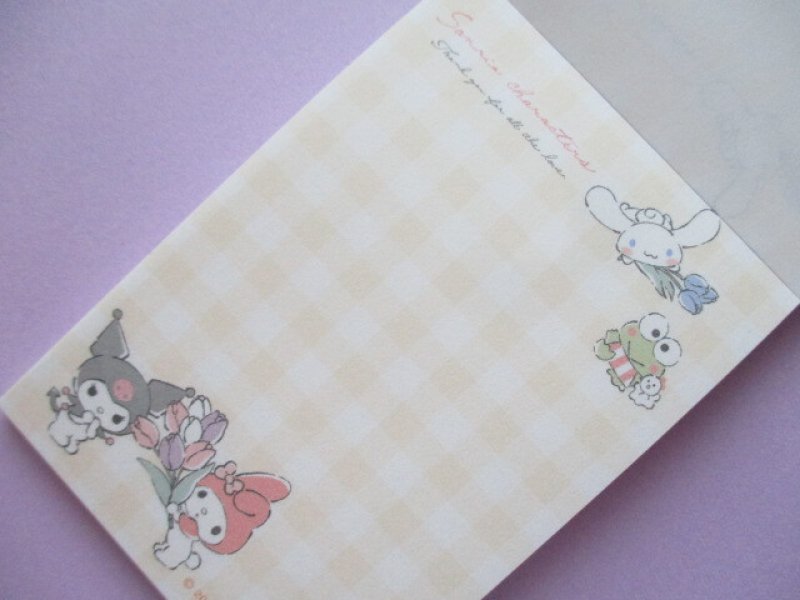 Photo2: Kawaii Cute Mini Memo Pad Sanrio Characters Sanrio *Flower Gifts (301073)