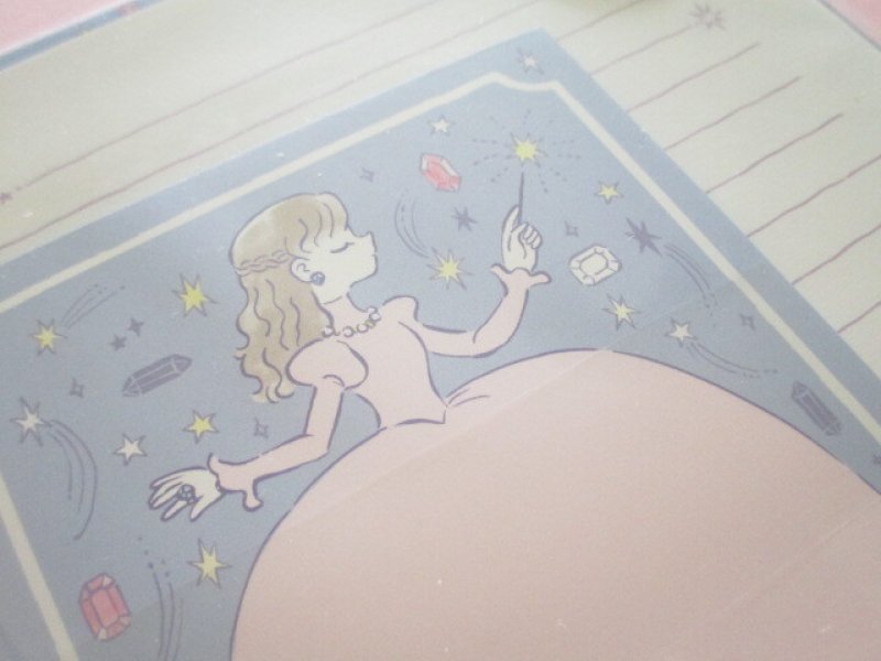 Photo2: Kawaii Cute Letter Set Gaia *Dreaming Dress (466510-Purple)