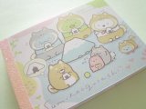 Photo: Kawaii Cute Mini Memo Pad Sumikkogurashi San-x *Playing with a puppy (MH08101-4)