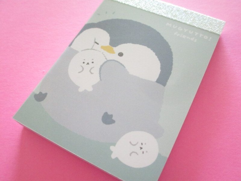 Photo1: Kawaii Cute Mini Memo Pad Q-LiA  *Mugyutto! Friends (64569) (1)