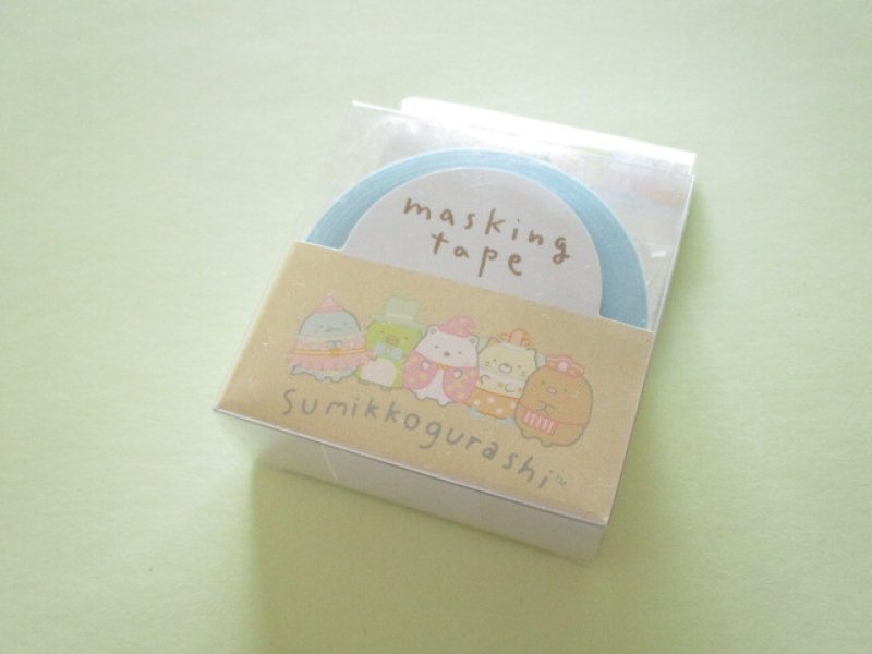 Photo1: Kawaii Cute Mini Masking Tape/Deco Tape Sticker San-x *Sumikkogurashi (SE53105) (1)