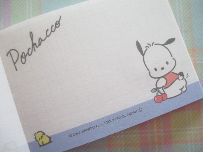 Photo2: Kawaii Cute Mini Memo Pad Pochacco Sanrio ＊なかよし (106474) 