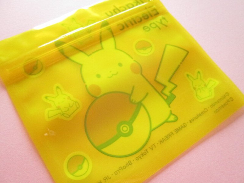 Photo3: 6pcs Kawaii Cute Pokémon Small Zipper Bags Set (ZBS-PK)