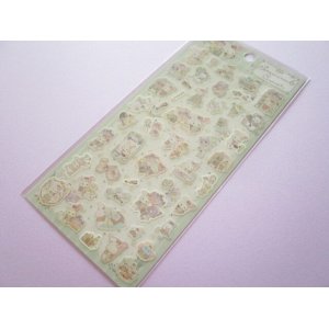 Photo: Kawaii Cute Stickers Sheet Sentimental Circus San-x *Bouquet from the hotel at dusk(SE53001)