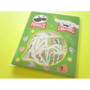 Photo: Kawaii Cute Sticker Flakes Sack Sanrio Original*Pringles ×  Cinnamoroll (44836-2)