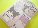 Photo: Kawaii Cute Regular Letter Set Sanrio Original *Kuromi (93235-3)