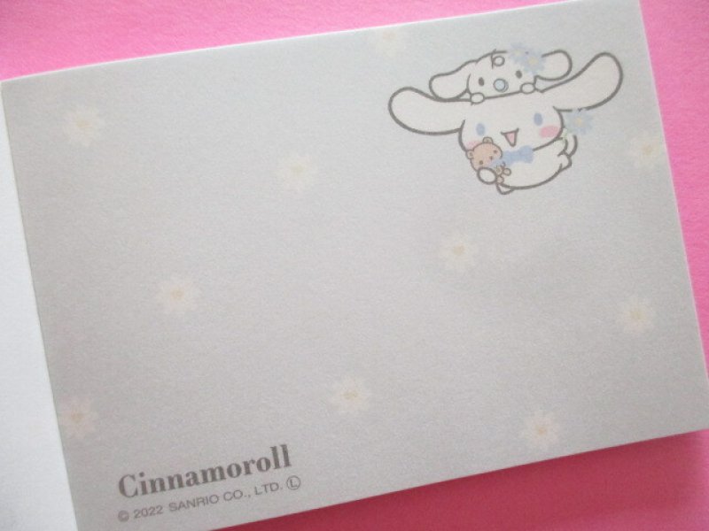 Photo2: Kawaii Cute Mini Memo Pad Cinnamoroll Sanrio *Réve De Fleur (301282)