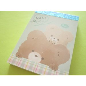 Photo: Kawaii Cute Mini Memo Pad Q-LiA  *なにしてるの / くま (60307)