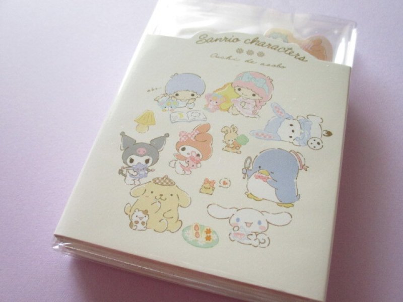 Photo1: Kawaii Cute Patapata Mini Memo Pad Sanrio Characters Sanrio *おうち時間 (301331)  (1)