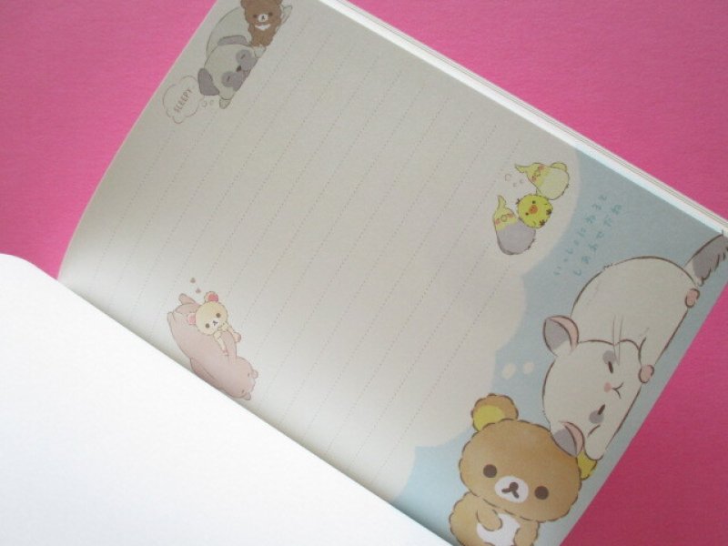 Photo2: Kawaii Cute Large Memo Pad Always with Rilakkuma San-x *Your Little Family (MH09901)