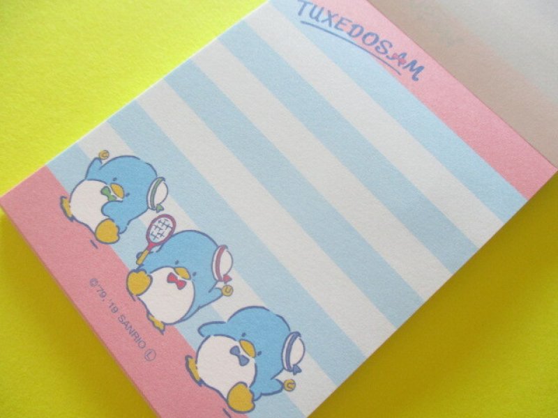 Photo2: Kawaii Cute Mini  Memo Pad Sanrio *Tuxedo Sam (Tennis)