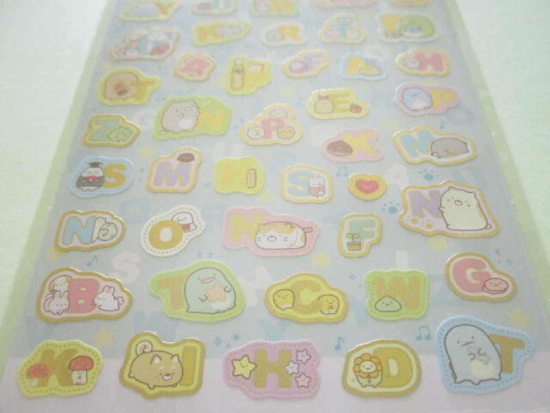 Photo2: Kawaii Cute Stickers Sheet Sumikkogurashi San-x *We all get together (SE53802)