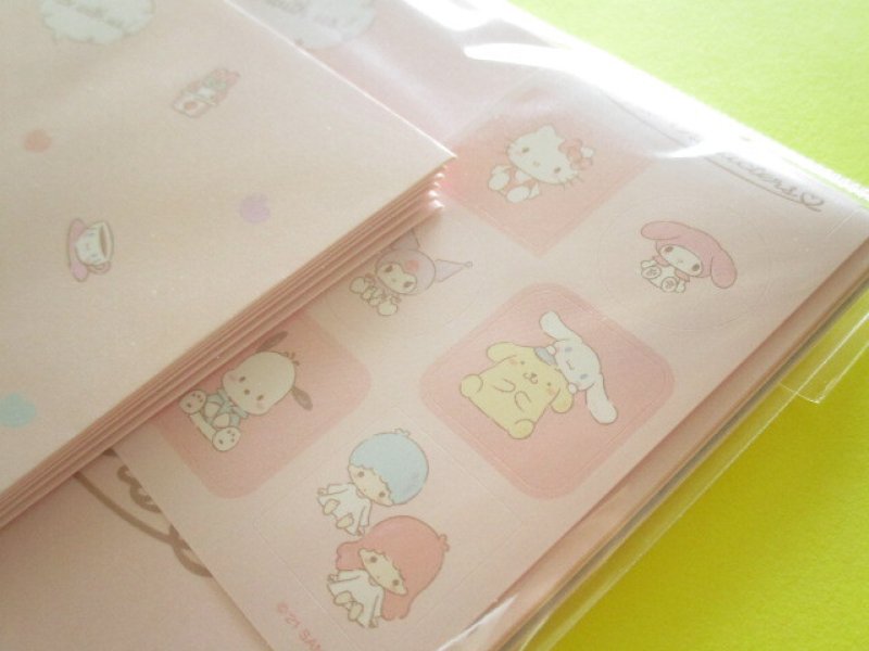 Photo1: Kawaii Cute Letter Set Sanrio *Sanrio Characters (かまって！きゅん♡)